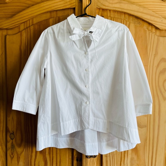 Grammar NYC The Preposition Shirt White Size 12 - Picture 3 of 6